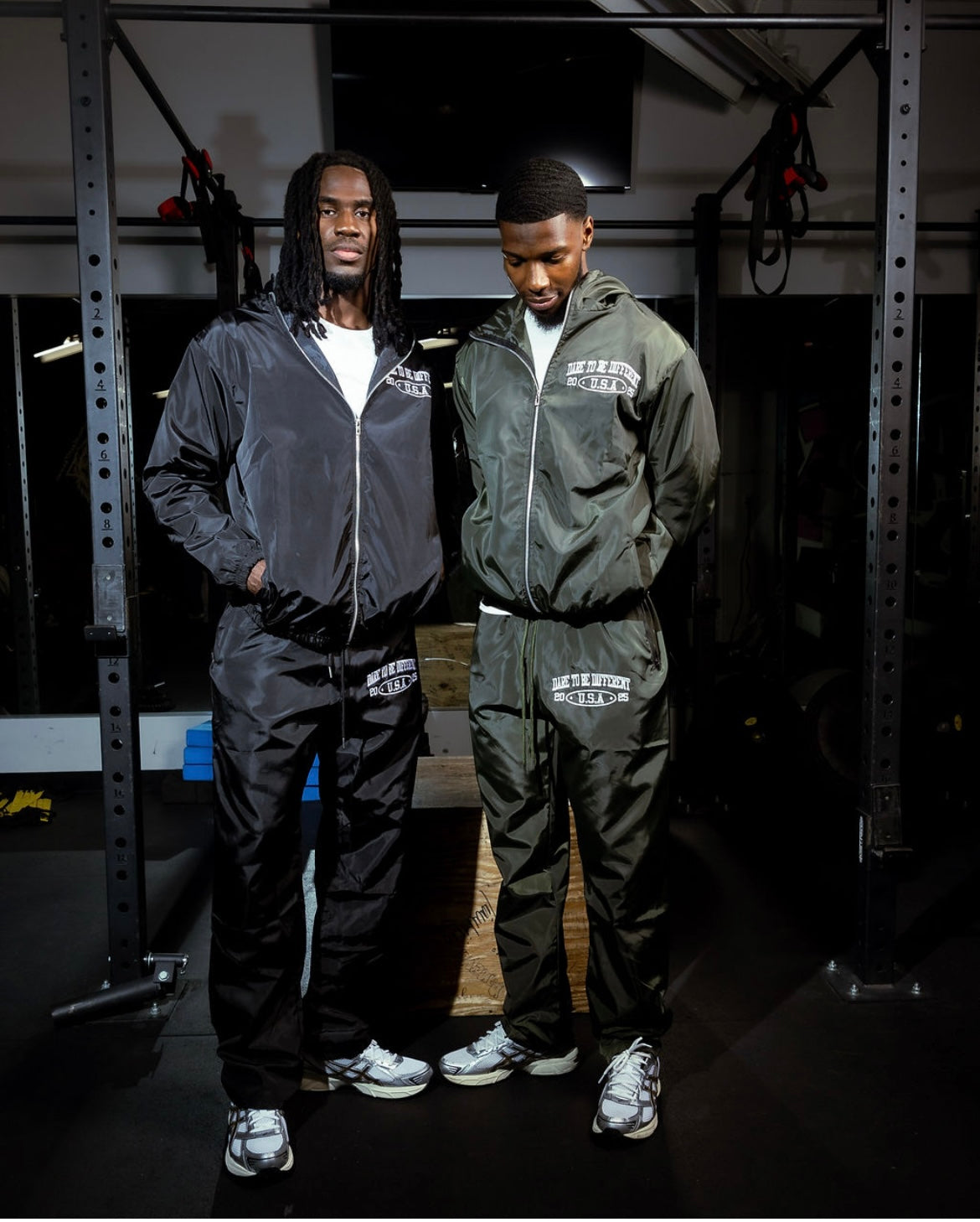 Olive Green Track Suit