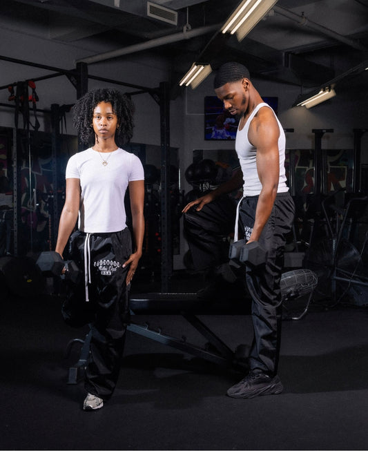 Black Track Pants